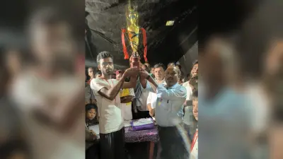 सूर्या 11 लौगांय की टीम को पराजित कर तिलैया बनी विजेता