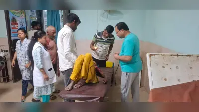 सड़क पार कर रही वृद्धा को वाहन ने कुचला, मौत