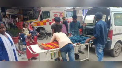 सड़क दुर्घटना में घायल महिला की इलाज के दौरान हुई मौत