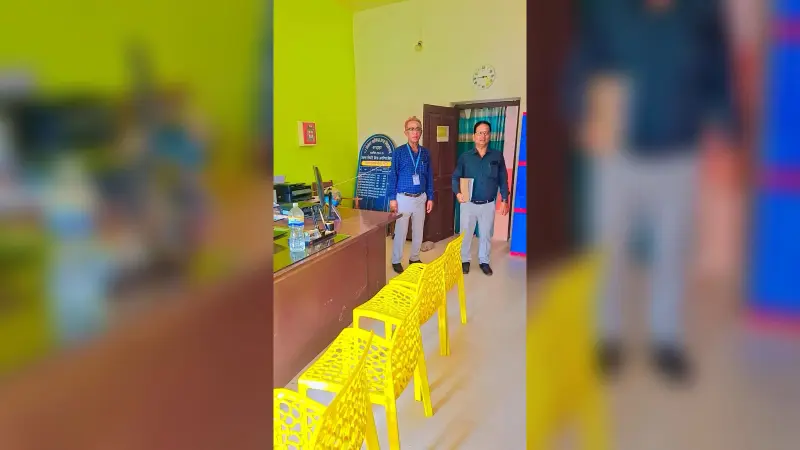 पीएम श्री विद्यालय का किया निरीक्षण