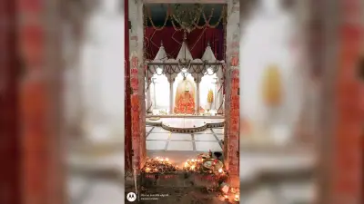 बेनीपुर में उमड़ रहा भक्तों का सैलाब, 151 फीट ऊंचा होगा मां भगवती का दरबार