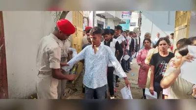 केंद्रीय चयन पर्षद (सिपाही भर्ती) शांतिपूर्ण शुरू