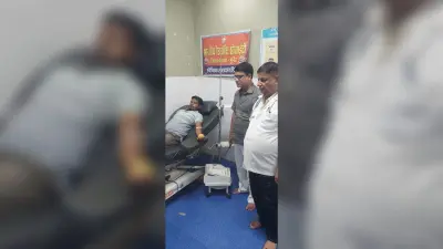विश्व रक्तदाता दिवस पर स्वैच्छिक रक्तदान शिविर आयोजित