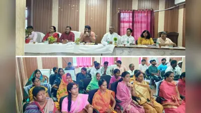 अंचल कार्यालय में कटोरिया विधायक की मौजूदगी में उठा भ्रष्टाचार का मुद्दा, सीओ ने आरोपों का किया खंडन