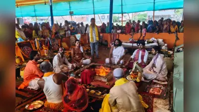 कहलगांव में हवन-पूजन व पूर्णाहुति के साथ सम्पन्न हुई नौ दिवसीय श्रीराम कथा, विश्व कल्याण के लिए हुई प्रार्थना