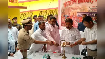 सहयोग शिविर में पहुंचे मंत्री डॉ दिलीप जायसवाल, बोले- तय समय पर काम नहीं करने वाले अधिकारी खुद को निलंबित समझें