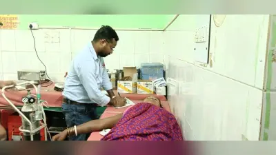 वज्रपात की चपेट में आने से महिला गंभीर, रेफर