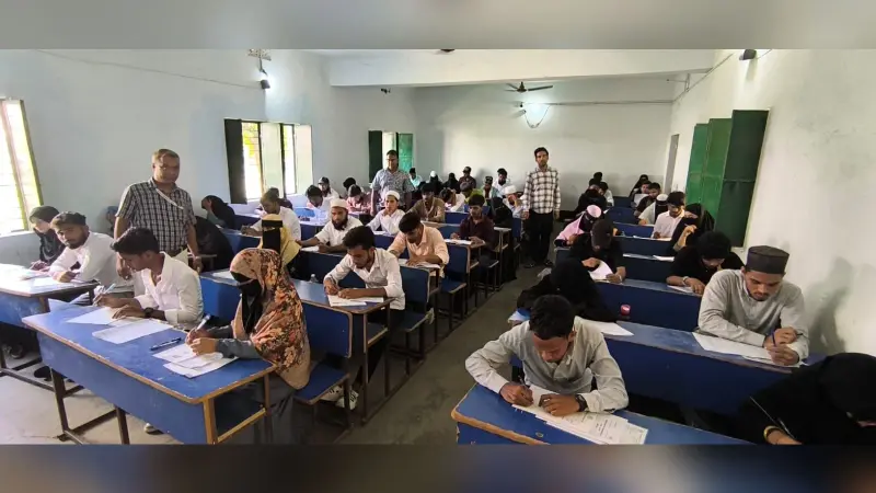 चार केंद्रों में शांतिपूर्ण ढंग से हुई फोकानिया परीक्षा