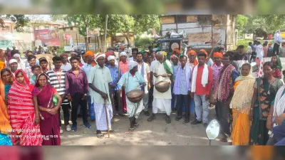 Giridih News :आदिवासी जोहार समिति के बैनर तले धरना-प्रदर्शन