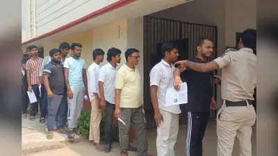 सुरक्षा-व्यवस्था के बीच मुंगेर के 14 केंद्रों पर सिपाही भर्ती परीक्षा शुरू, 11,376 अभ्यर्थी शामिल