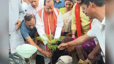 गयाजी में विश्व पर्यावरण दिवस पर प्रभारी मंत्री विजय कुमार सिन्हा ने किया पौधारोपण, दिया हरित भविष्य का संदेश