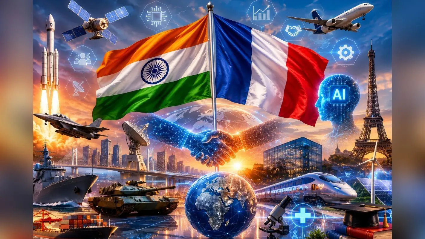 मोदी-मैक्रों मुलाकात: भारत-फ्रांस के बीच 13 बड़े समझौते, AI से लेकर UPI और रक्षा तक हुई डील