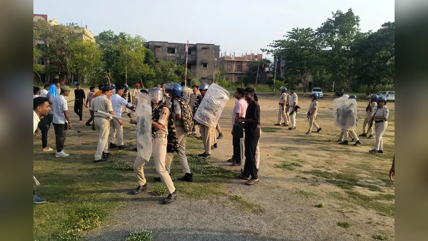 मुहर्रम को लेकर जहानाबाद पुलिस का दंगा नियंत्रण मॉक ड्रिल, एसपी की मौजूदगी में हुआ विशेष अभ्यास