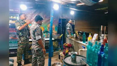 खूंटी के होटल में पुलिस की छापेमारी, 20 पेटी विदेशी शराब बरामद
