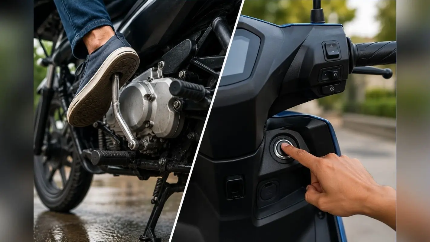 Hero Splendor में है, लेकिन R15 में नहीं! आखिर क्यों खत्म हो रहा है किक स्टार्ट का दौर?