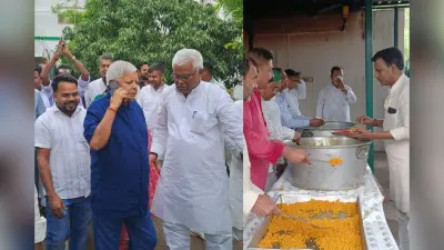 लालू के बर्थडे पर राबड़ी आवास में जश्न, CM सम्राट ने किया विश, कार्यकर्ताओं के लिए भोज, परोसी गई पूरी-सब्जी-बुनिया