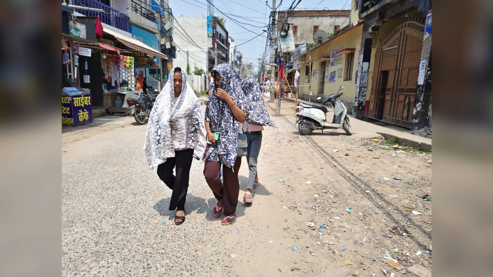 मधुबनी: मौसम बेरहम, झुलसाने वाली गर्मी और उमस से आम जनजीवन बेहाल