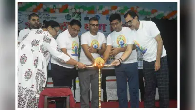 अंतरराष्ट्रीय योग दिवस पर नगर भवन में योग शिविर आयोजित, विधायक माधव आनंद हुए शामिल