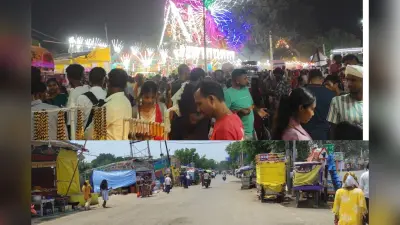 मलमास मेला अब अंतिम दौर में, रात को उमड़ रही हैं रिकॉर्ड भीड़, दिन में भीषण गर्मी से वीरान