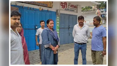 बेखौफ बदमाशों ने महिला के गले से छीनी सोने की चेन, थाने से 200 मीटर दूर वारदात
