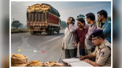 मुजफ्फरपुर से असम जा रहा गेहूं लदा ट्रक रास्ते में गायब, 9.48 लाख के गबन की FIR