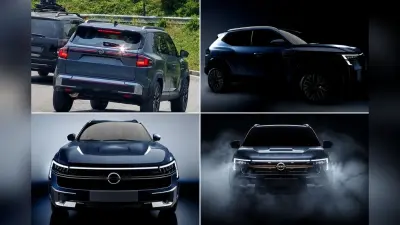 Nissan की नई SUV Tekton पहली बार बिना कवर आई नजर, लॉन्च से पहले लीक हुई तस्वीर ने तस्वीर से बढ़ी हलचल