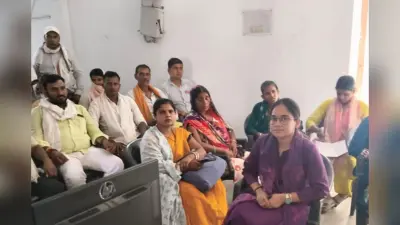 रोहतास के नोखा में PM किसान 23वीं किस्त में लाइव प्रसारण, किसानों को e-KYC और भू सत्यापन पर किया गया जागरूक