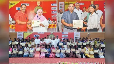 सुपौल में प्रभात खबर प्रतिभा सम्मान समारोह में उमस और धूप को मात देकर पहुंचे मेधावी छात्र-छात्राएं