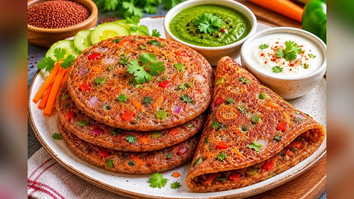 हड्डियों को मिलेगी मजबूती और पेट रहेगा फुल, 10 मिनट में बनाएं कैल्शियम से भरपूर यह सुपरहेल्दी रागी पैनकेक