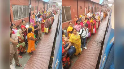 बक्सर में गंगा स्नान के बाद उमड़ा श्रद्धालुओं की भीड़, ट्रेनों में पैर रखने की जगह नहीं; रेलवे ने संभाली कमान