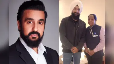 शिल्पा शेट्टी के पति राज कुंद्रा की हो रही तारीफ, एयरपोर्ट पर महिला स्टाफ की ऐसे की मदद