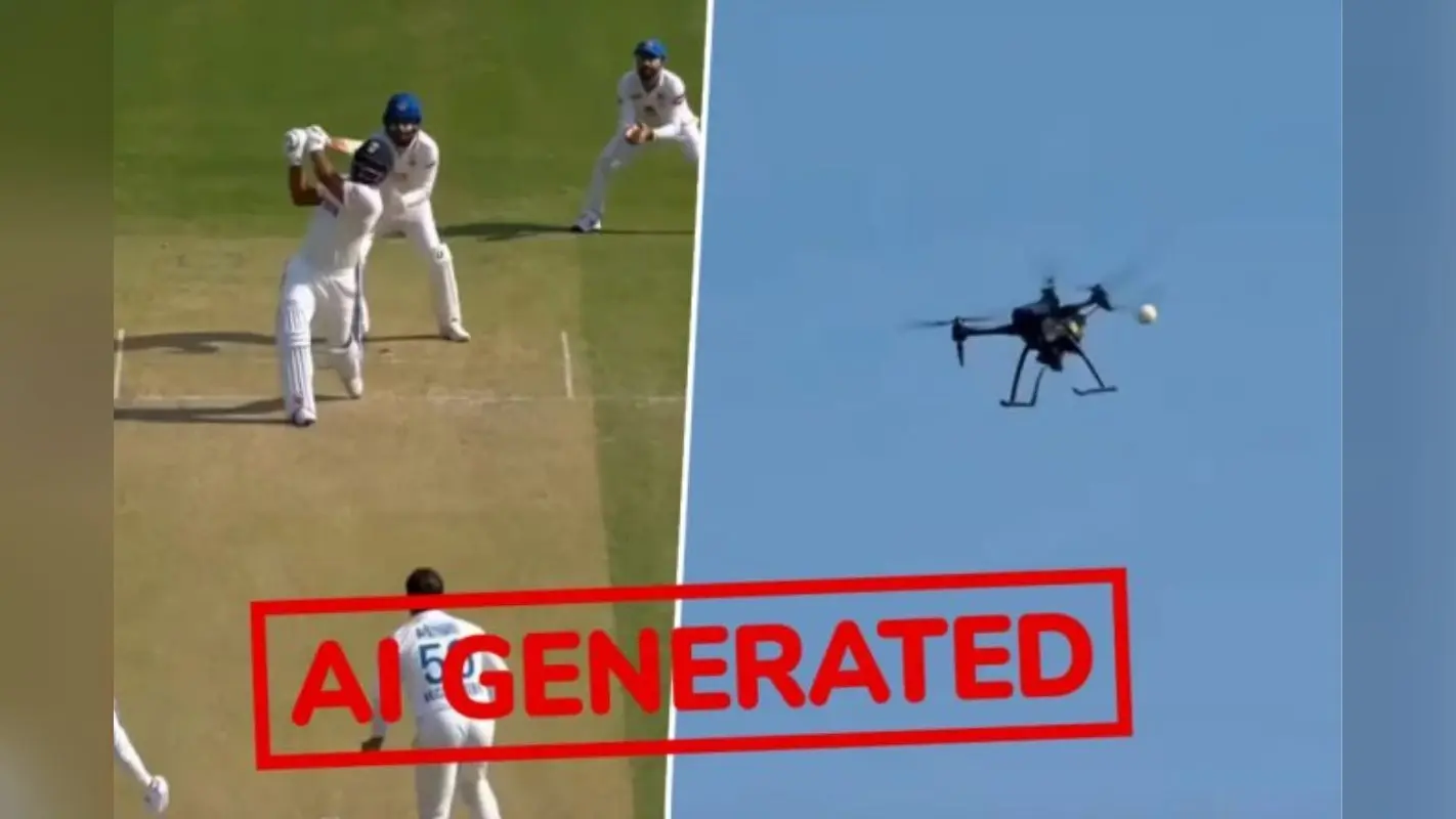 FACT Check: क्या ऋषभ पंत के शॉट से टूटा था ड्रोन? जानिए वायरल VIDEO की सच्चाई