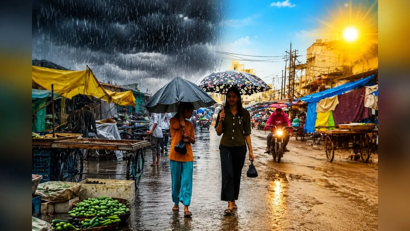 29 जून को बारिश और गरज-चमक का अलर्ट, तापमान 34°C तक रहेगा, जानें IMD का ताजा अपडेट