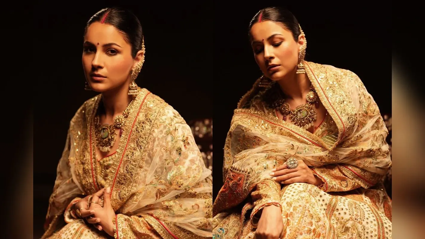 मांग में लाल सिंदूर और हैवी ज्वेलरी, दुल्हन बनीं Shehnaaz Gill की इन तस्वीरों ने उड़ाए होश, क्या सच में कर ली गुपचुप शादी?
