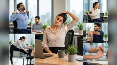 8 से 10 घंटे कुर्सी पर बैठकर करते हैं काम? ये 5 स्ट्रेचिंग एक्सरसाइज दूर करेंगी शरीर का दर्द और अकड़न