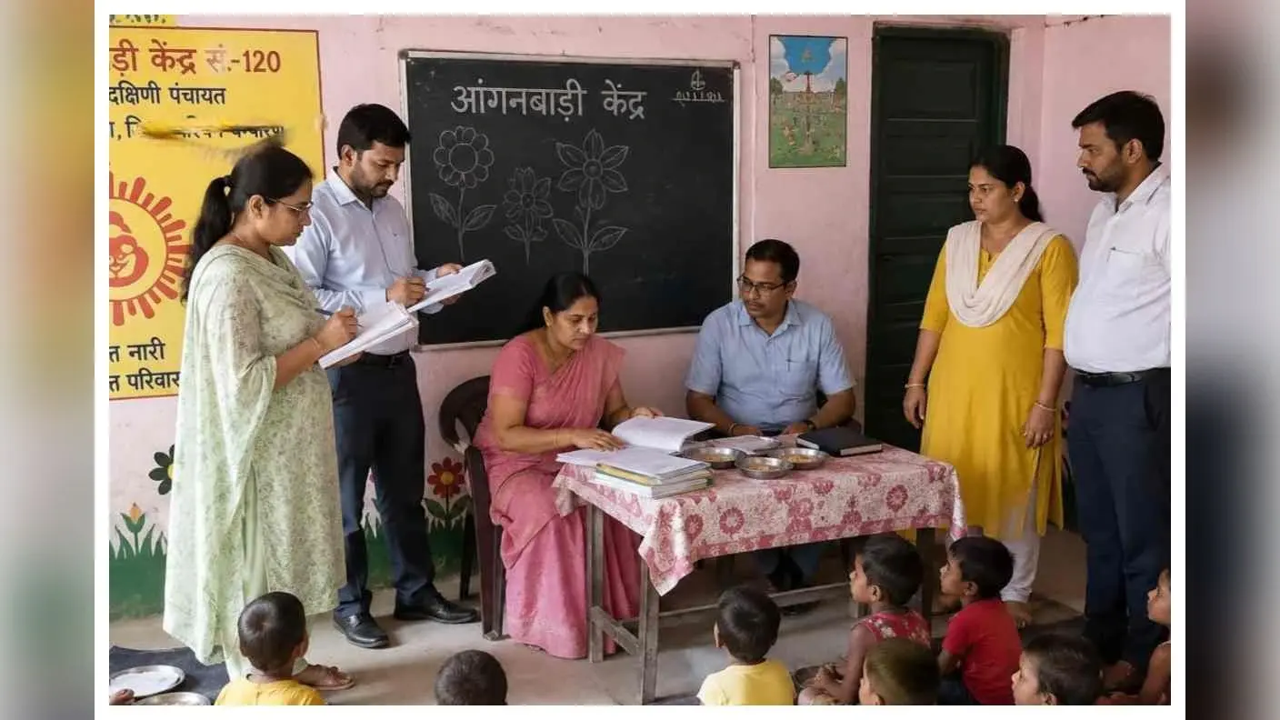डीएम के निर्देश पर 149 आंगनबाड़ी केंद्रों का निरीक्षण, तीन केंद्रों में मिली गड़बड़ी