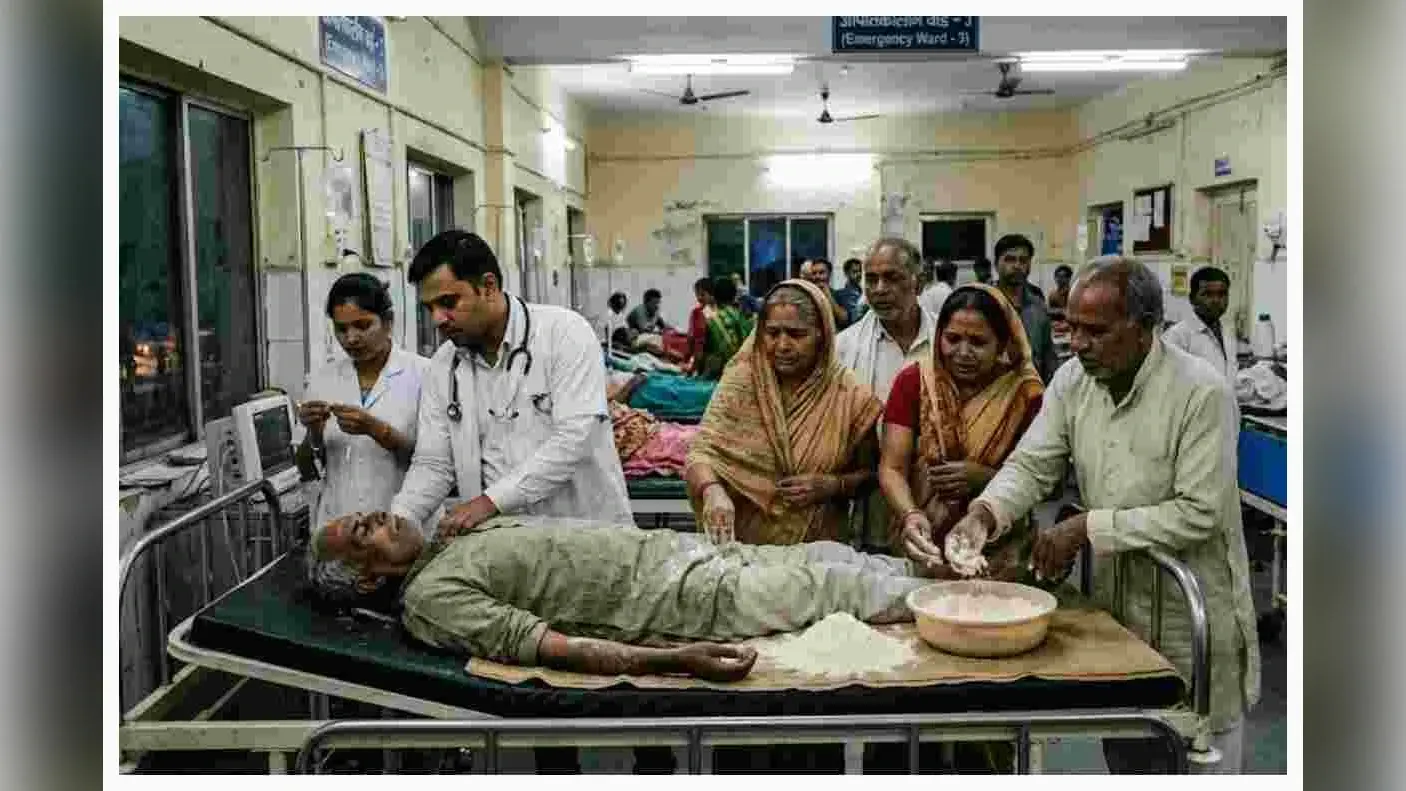 करंट लगने पर अस्पताल में शुरू हुई ‘आटा थेरेपी’, डॉक्टर भी रह गए हैरान