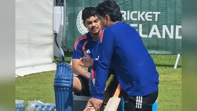 15 साल के वैभव को देख खुद को रोक नहीं पाए ईशान किशन! बेलफास्ट से वायरल हुआ ये सीक्रेट वीडियो