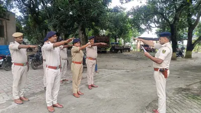 विश्व बाल श्रम निषेध दिवस पर पुलिसकर्मियों ने लिया बाल श्रम उन्मूलन का संकल्प