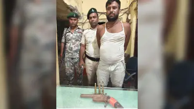 पिपरिया में फरार अभियुक्त गिरफ्तार, देशी कट्टा और तीन कारतूस बरामद