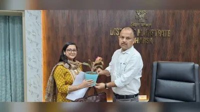 सहरसा में युवाओं की भागीदारी बढ़ाने पर जोर, जिला युवा अधिकारी ने डीएम से की मुलाकात