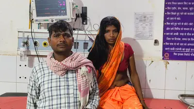 दबंगों ने दंपती पर बरसाए लाठी-डंडे, आपसी रंजिश में पति-पत्नी घायल
