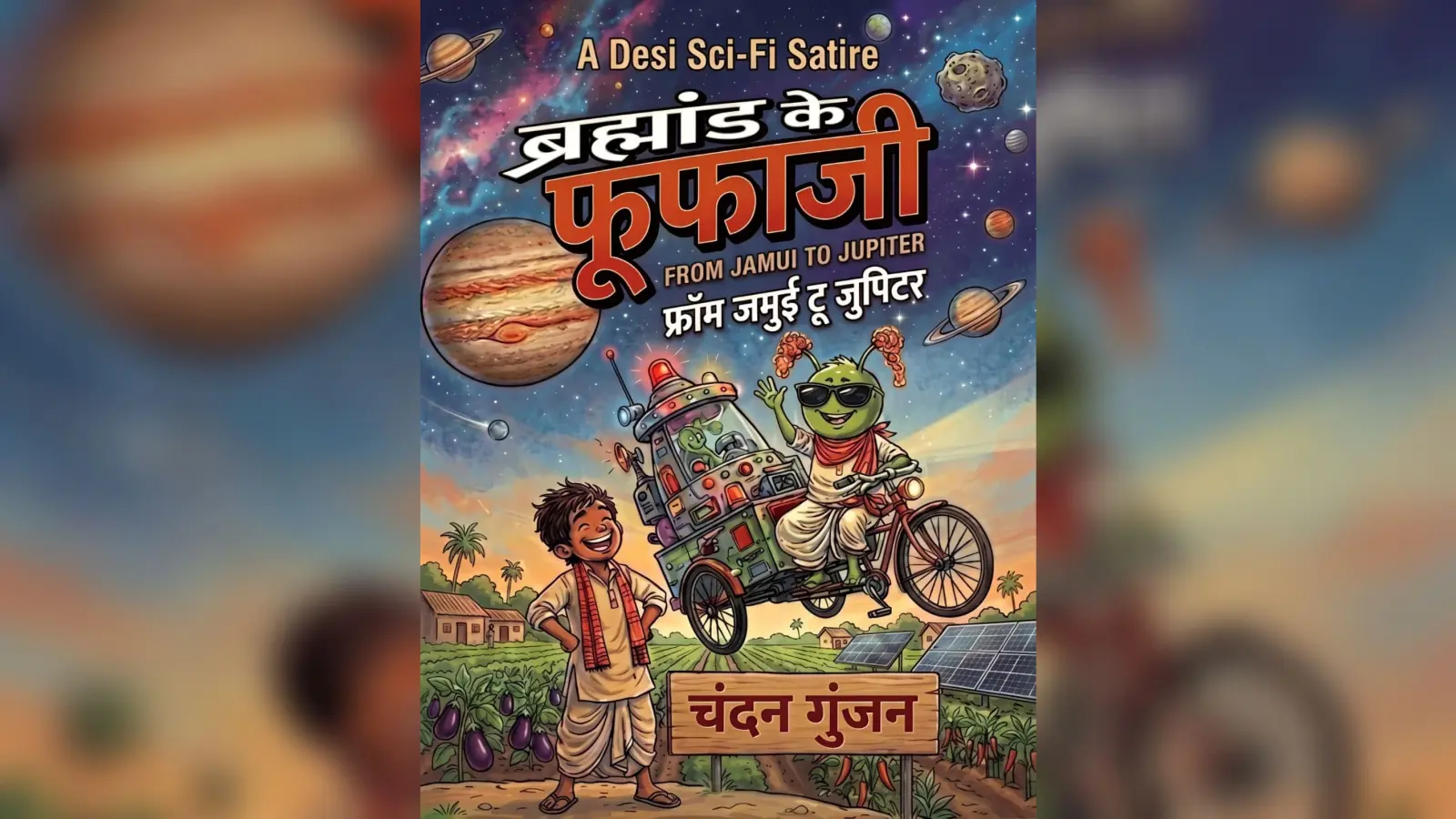 ‘ब्रह्मांड के फूफाजी’ को मिल रही सराहना, चंदन गुंजन की नई किताब ने खींचा ध्यान
