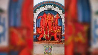 आज का दर्शन: असीम आस्था की स्थली है पुलिस ठाकुरबाड़ी हनुमान मंदिर