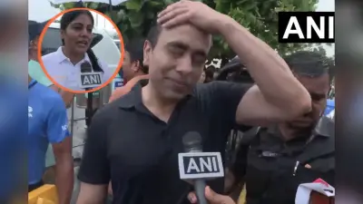 Video: केंद्रीय मंत्री कर रहे थे योग, होने लगी बारिश, देखें वीडियो