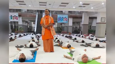 अंतरराष्ट्रीय योग दिवस पर सत्यानन्द योग मिशन ने रांची के कई जगहों पर कराया योगाभ्यास