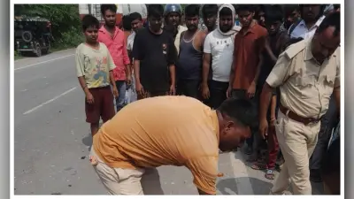 मोतिहारी: बंजरिया में अज्ञात वाहन की टक्कर से युवक की मौत, एक गंभीर घायल