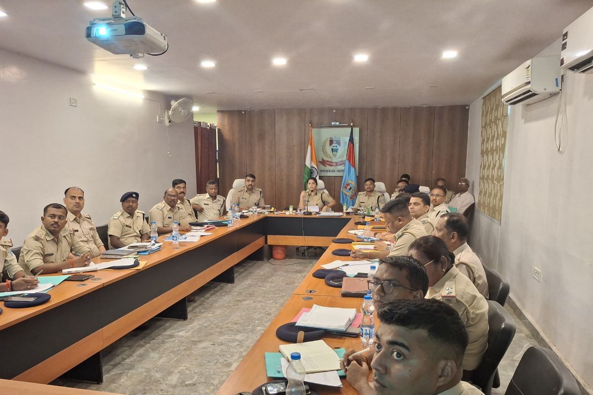 sp meeting in seraikela