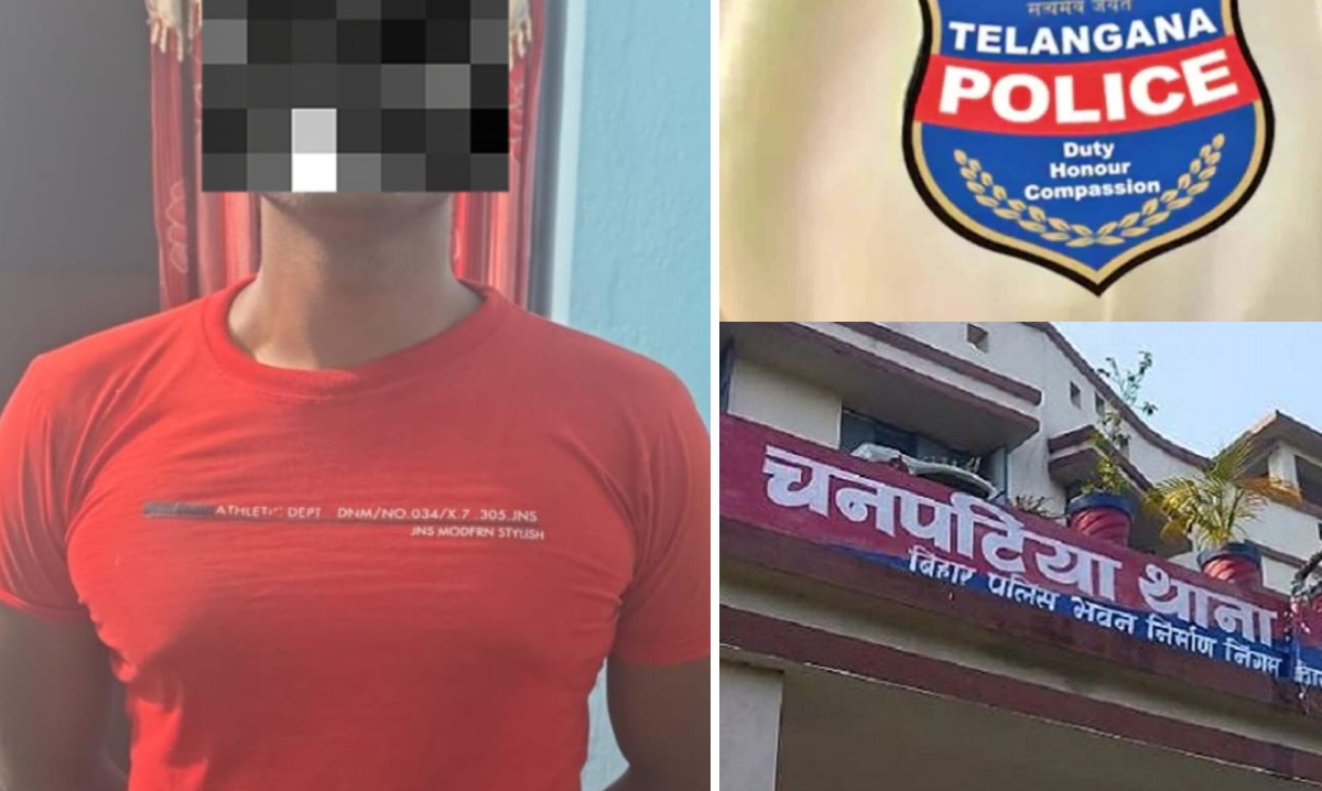 तेलंगाना के चर्चित महिला हत्याकांड में चनपटिया पुलिस की बड़ी भूमिका, आरोपी गिरफ्तार