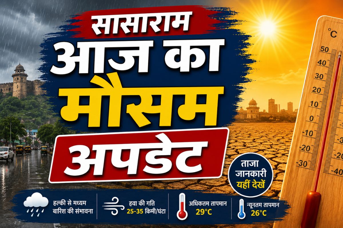 बिहार में बदलेगा मौसम का मिजाज: रोहतास समेत कई जिलों में ऑरेंज अलर्ट, 50 किमी/घंटा तक तेज आंधी-बारिश और बिजली गिरने की चेतावनी